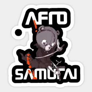 afro samurai Sticker